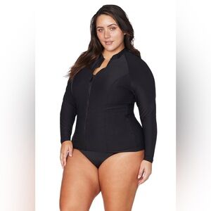Artesands Black Hues Seurat Sunsafe Top Long Sleeve